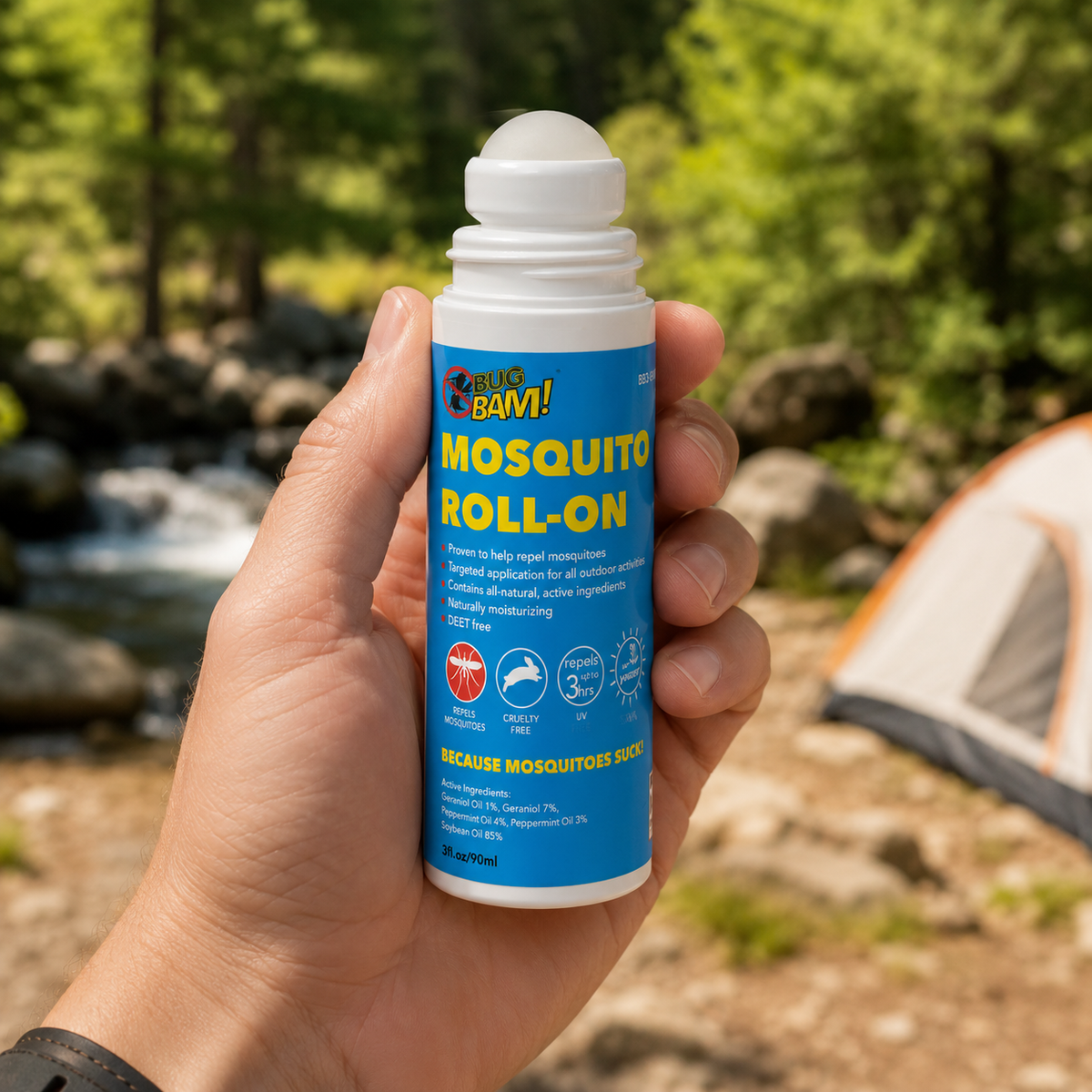 Lot de 2 Roll-On™ anti-moustiques entièrement naturels