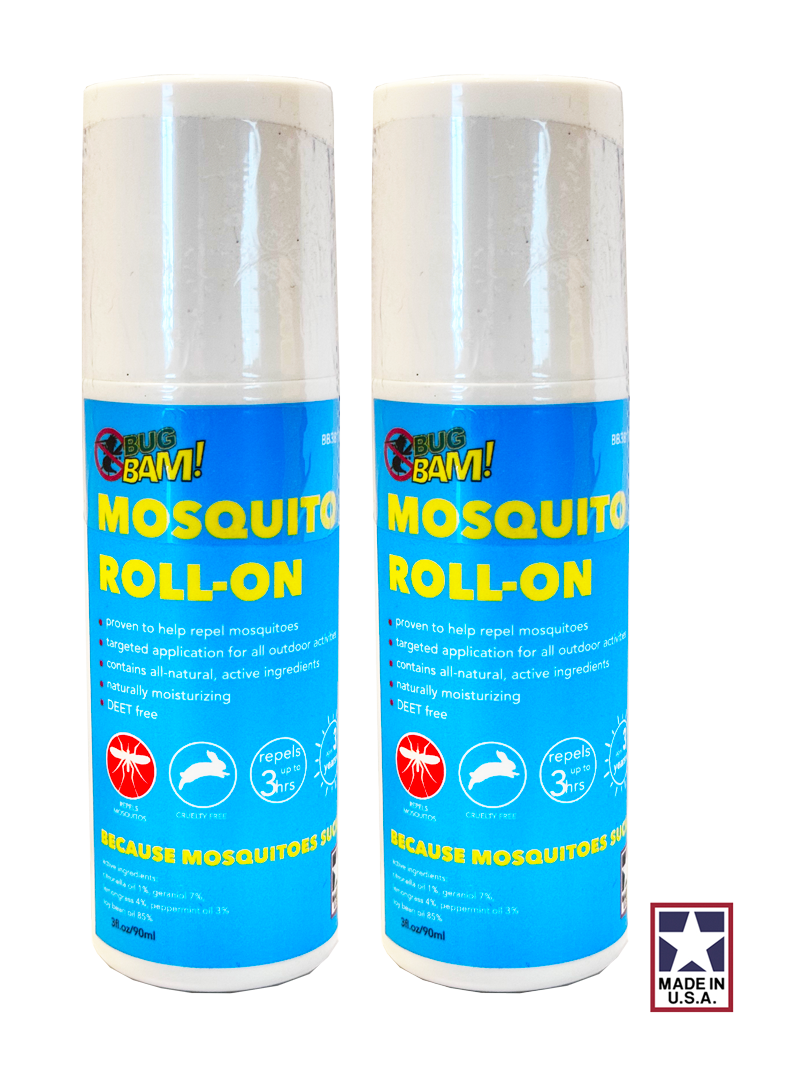 Lot de 2 Roll-On™ anti-moustiques entièrement naturels