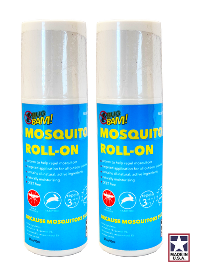 Lot de 2 Roll-On™ anti-moustiques entièrement naturels